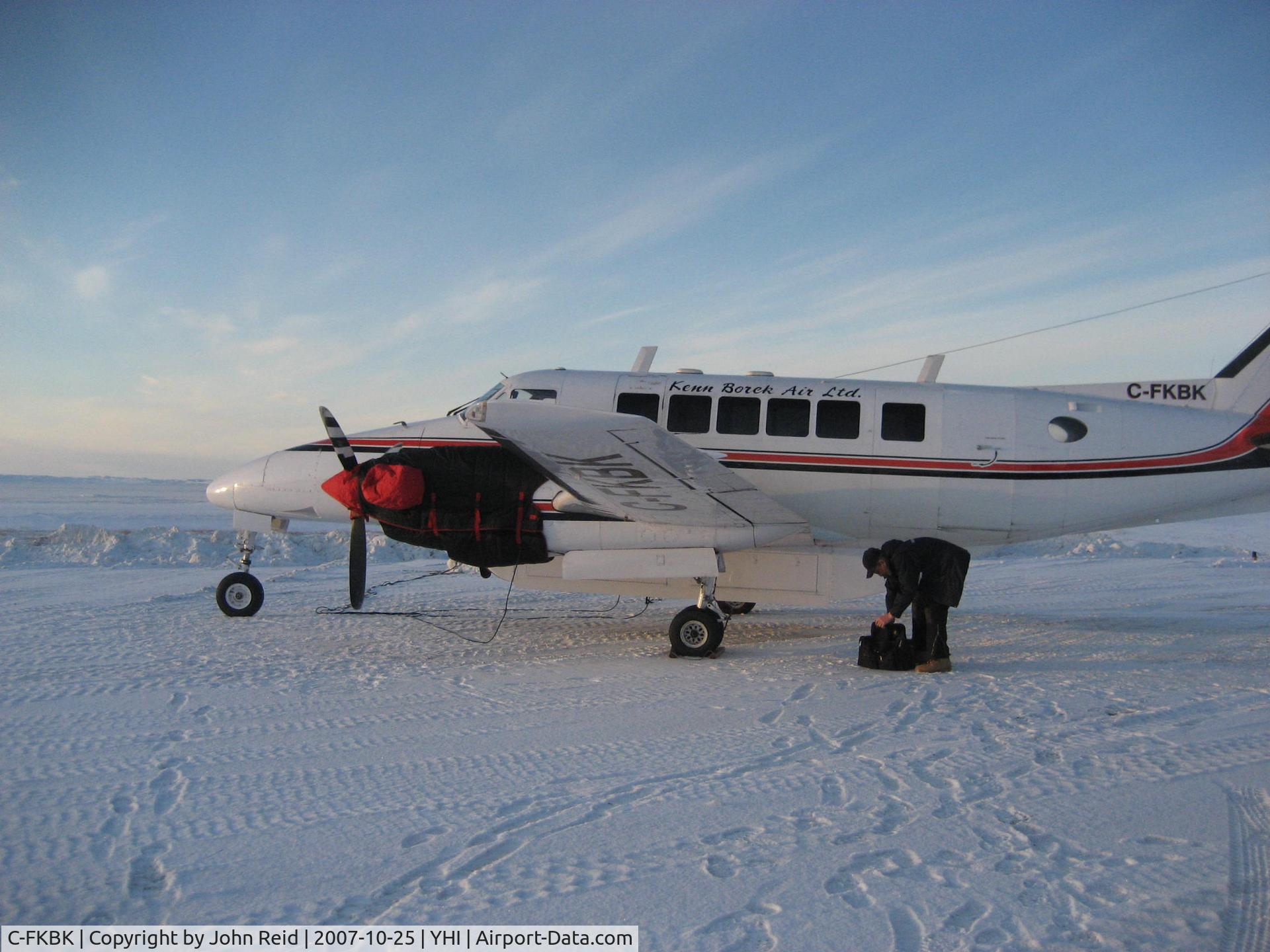 C-FKBK, 1968 Beech 99 Airliner C/N U-18, Aklak Air Beech 99
