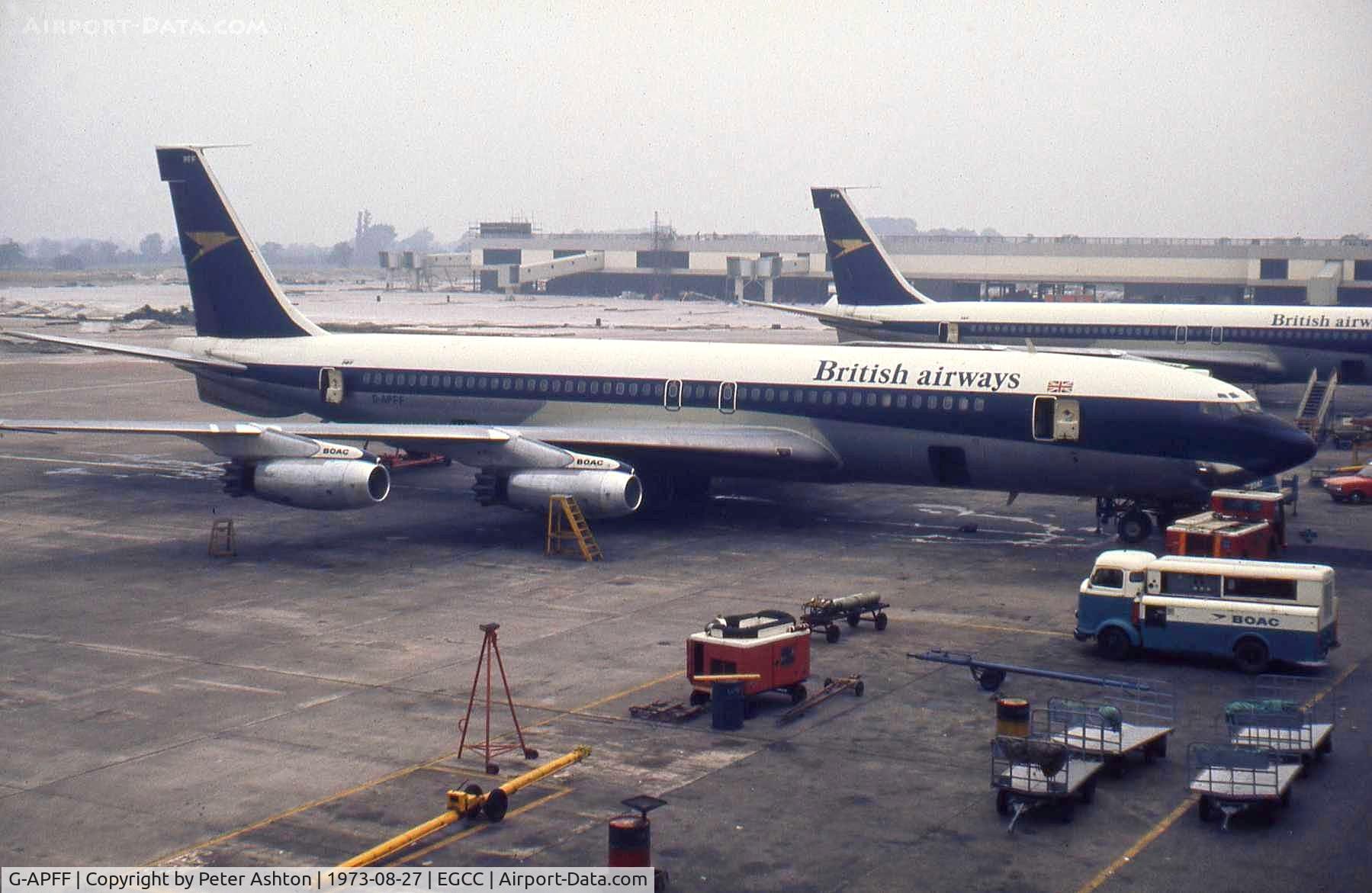 G-APFF, 1960 Boeing 707-436 C/N 17707, BOAC