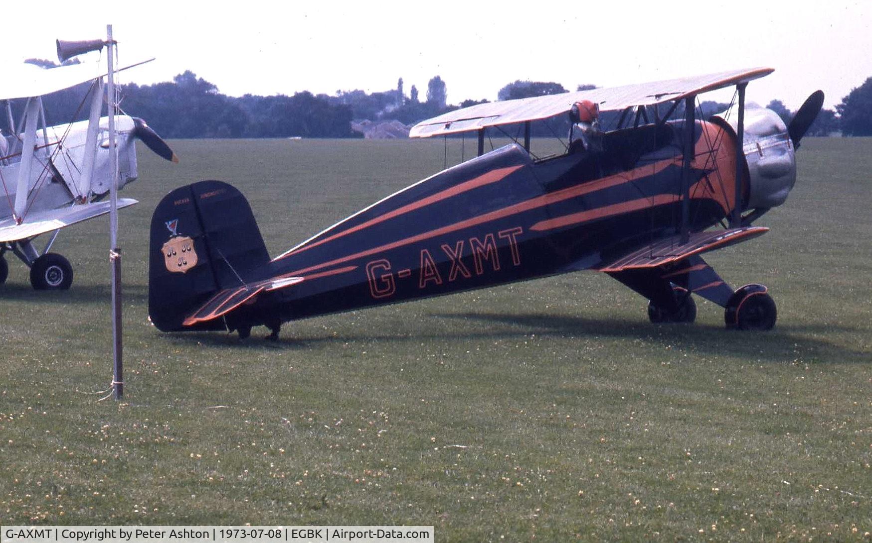 G-AXMT, 1938 Bucker Bu-133C Jungmeister C/N 46, PFA Rally 1973