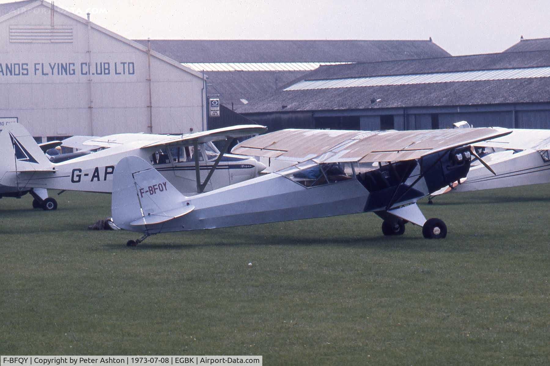 F-BFQY, 1943 Piper J3C-65 Cub Cub C/N 10549, PFA Rally 1973