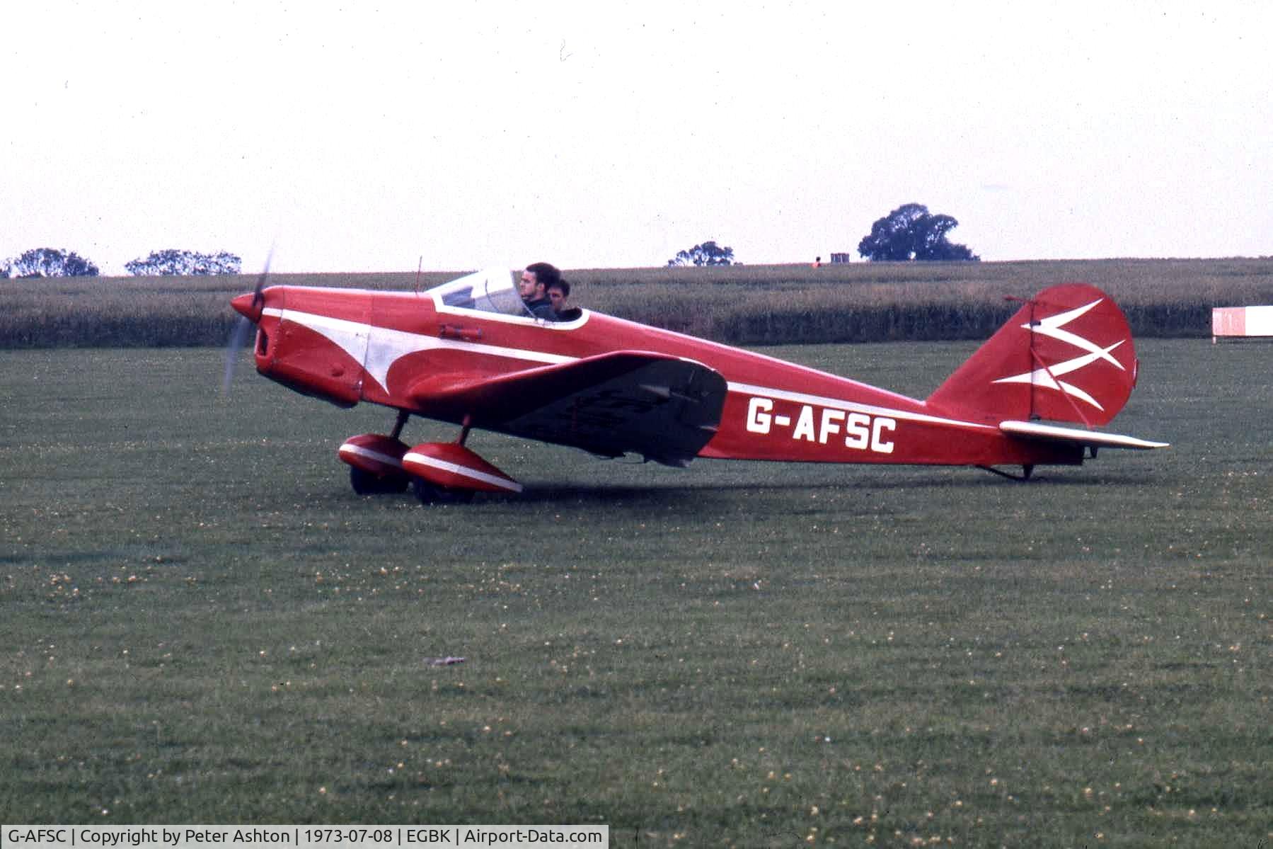 G-AFSC, 1939 Tipsy Trainer 1 C/N 11, PFA Rally 1973