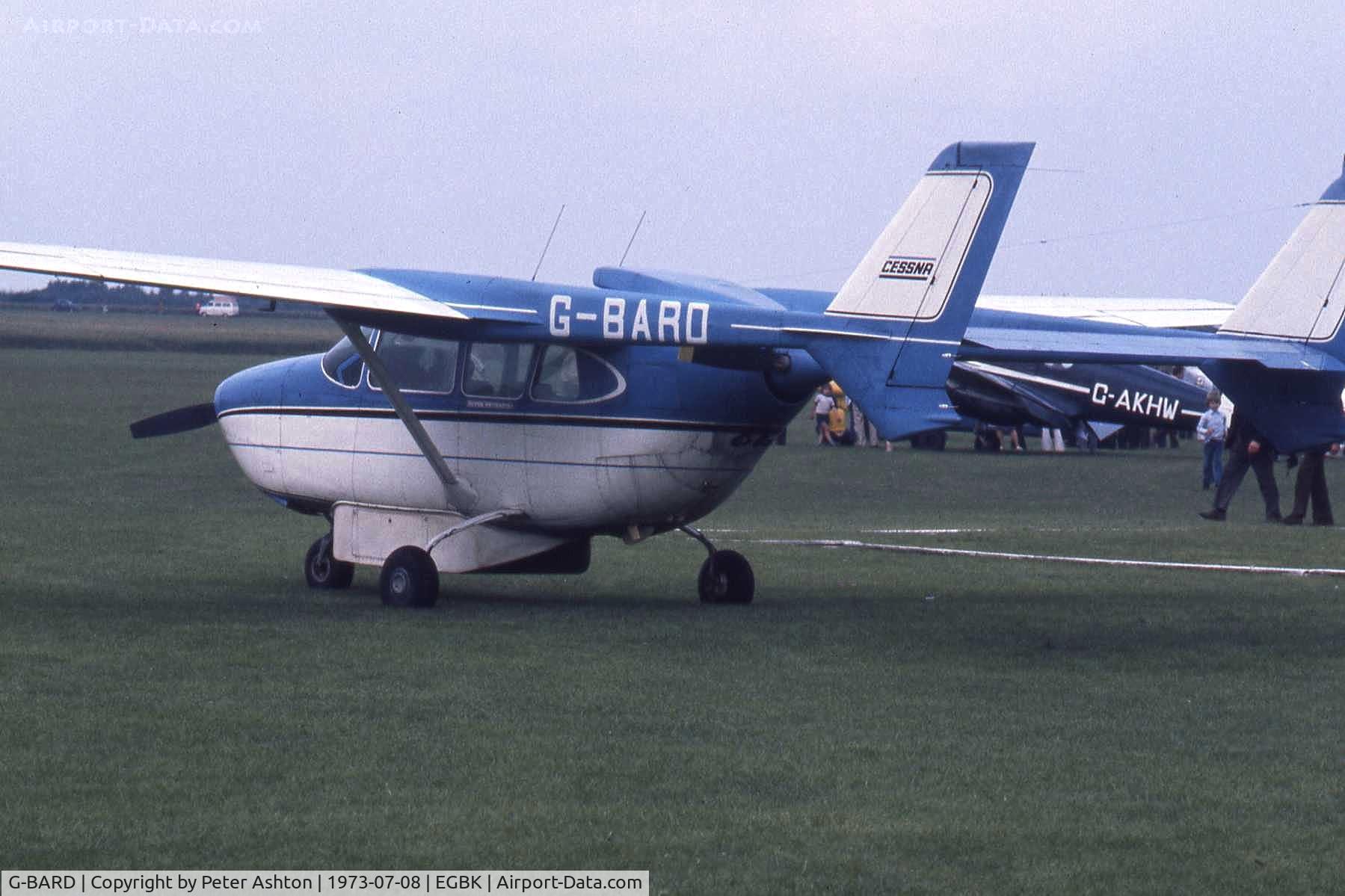 G-BARD, 1968 Cessna 337C Super Skymaster C/N 337-0857, Super Skymaster