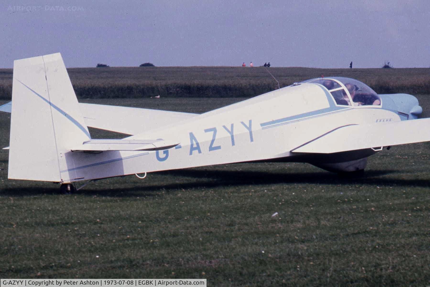 G-AZYY, 1972 Slingsby T-61A Falke C/N 1770, PFA Rally 1973