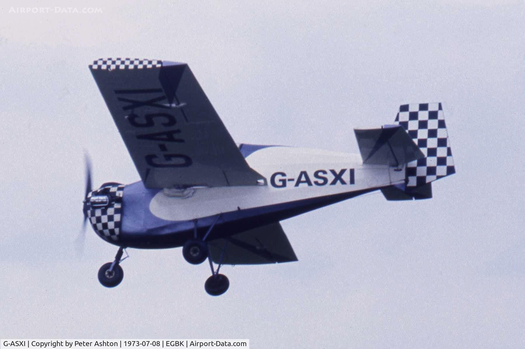 G-ASXI, 1960 Tipsy T-66 Nipper 3 C/N 56, PFA Rally 1973