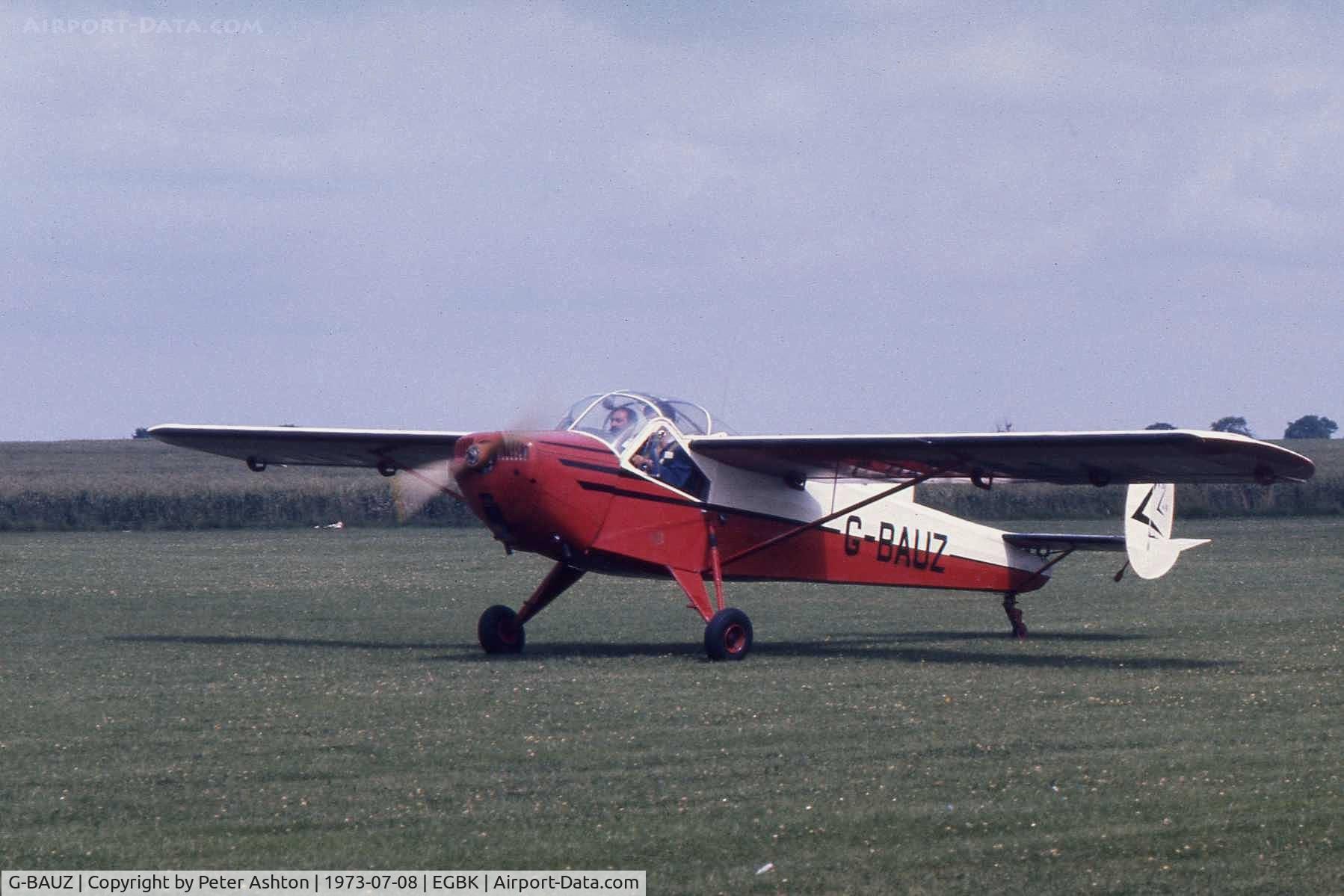 G-BAUZ, 1951 Nord NC-854S C/N 118, PFA Rally 1973