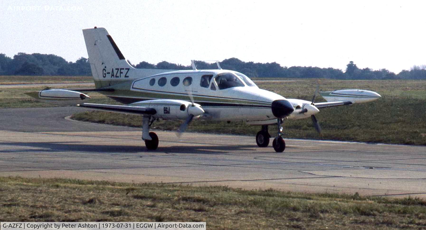 G-AZFZ, 1971 Cessna 414 Chancellor C/N 414-0175, Cessna 414