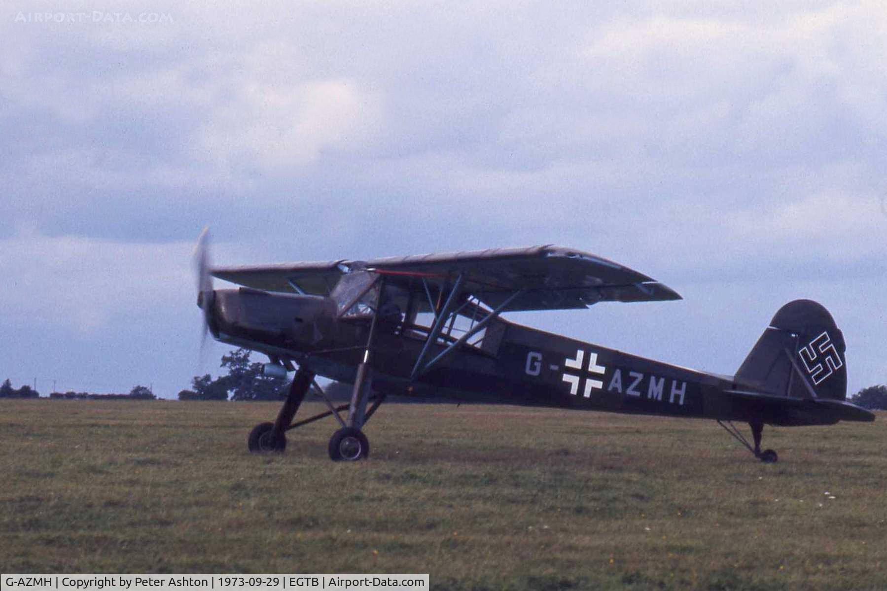 G-AZMH, 1951 Morane-Saulnier MS-500 Criquet C/N 637, Criquet