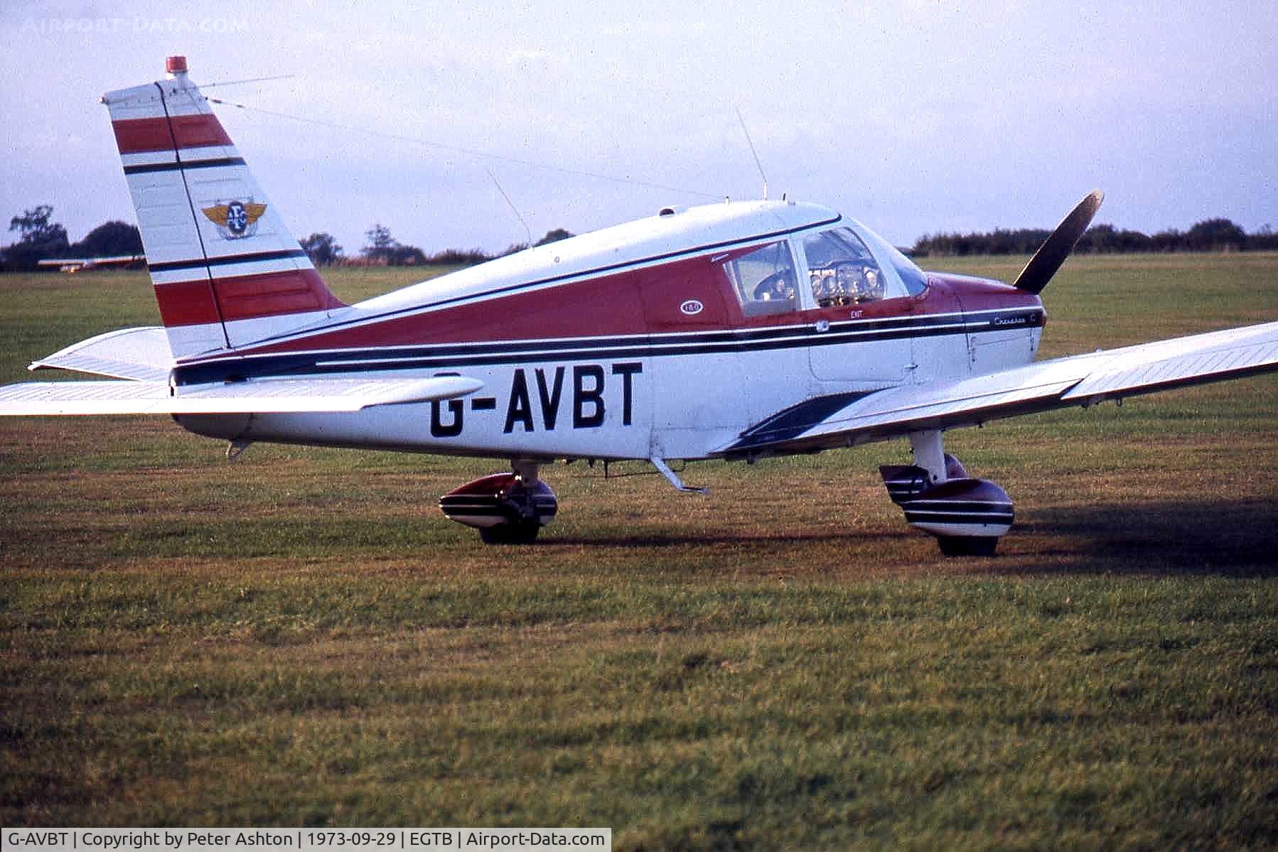 G-AVBT, 1967 Piper PA-28-180 Cherokee C C/N 28-3945, Airways Flying Club