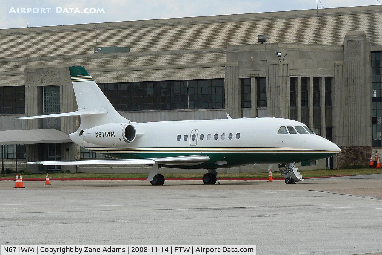 N671WM, 2002 Dassault Falcon 2000 C/N 194, At Meacham Field - Falcon 2000