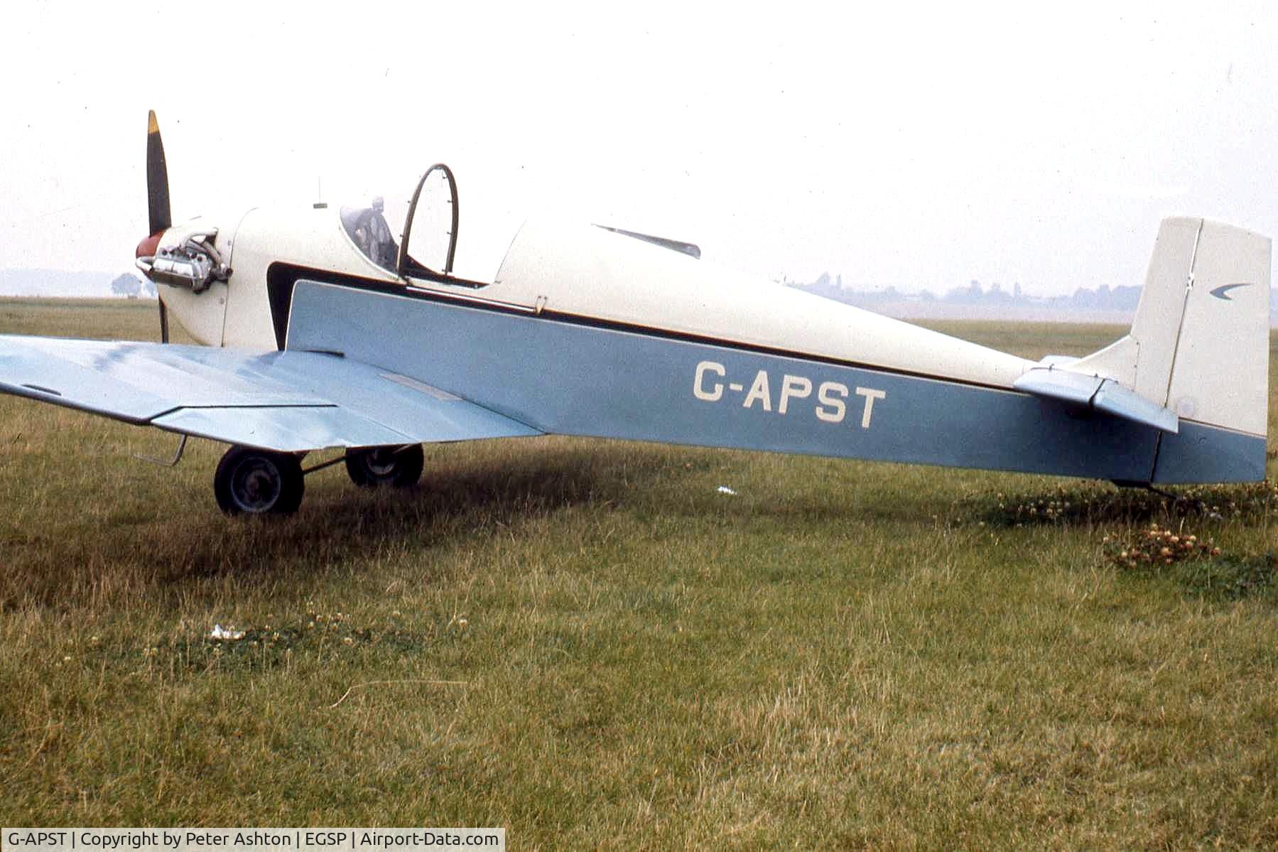 G-APST, 1962 Druine D.31 Turbulent C/N PFA 472, Turbulent