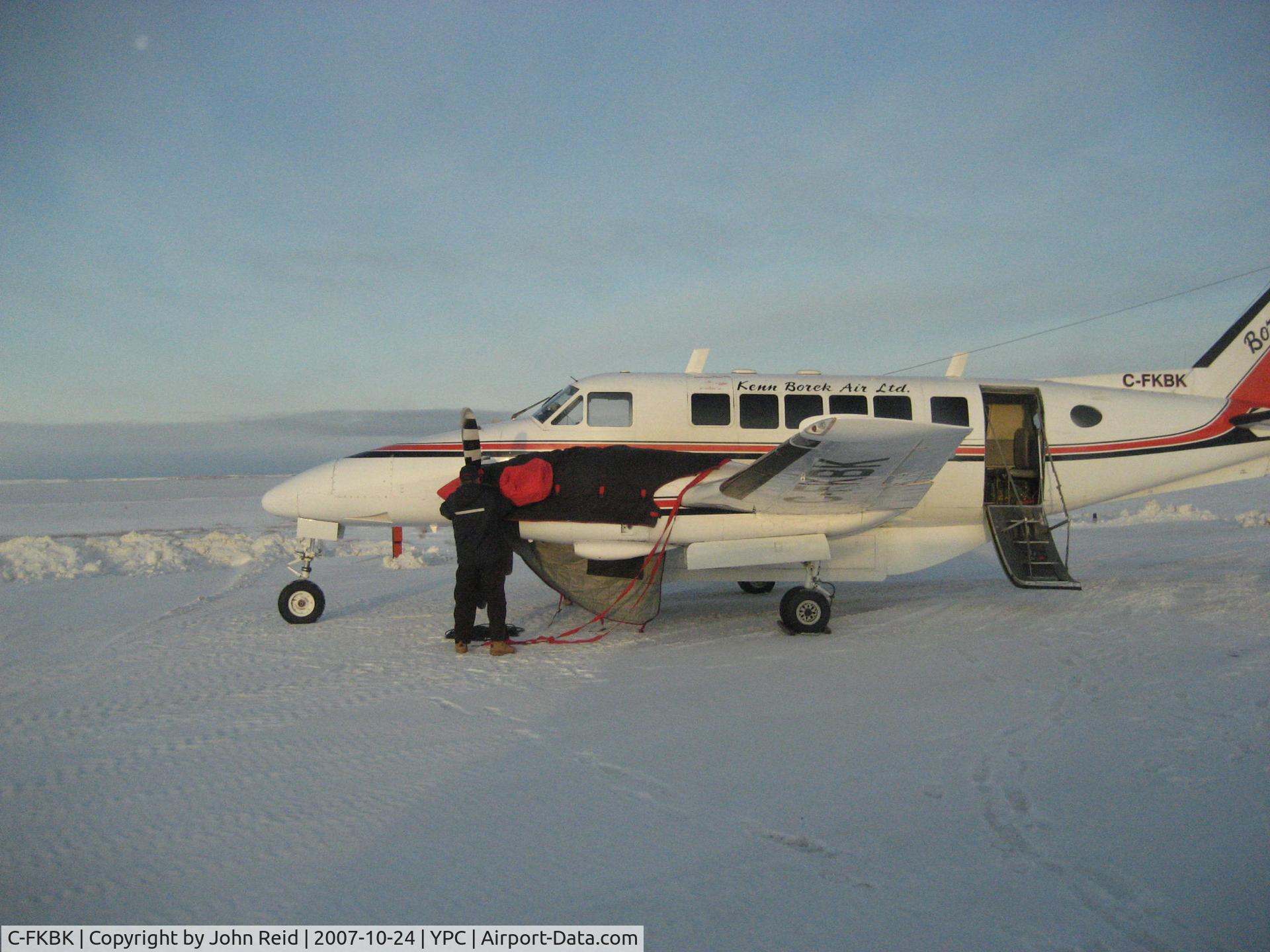 C-FKBK, 1968 Beech 99 Airliner C/N U-18, Aklak Air Beech99