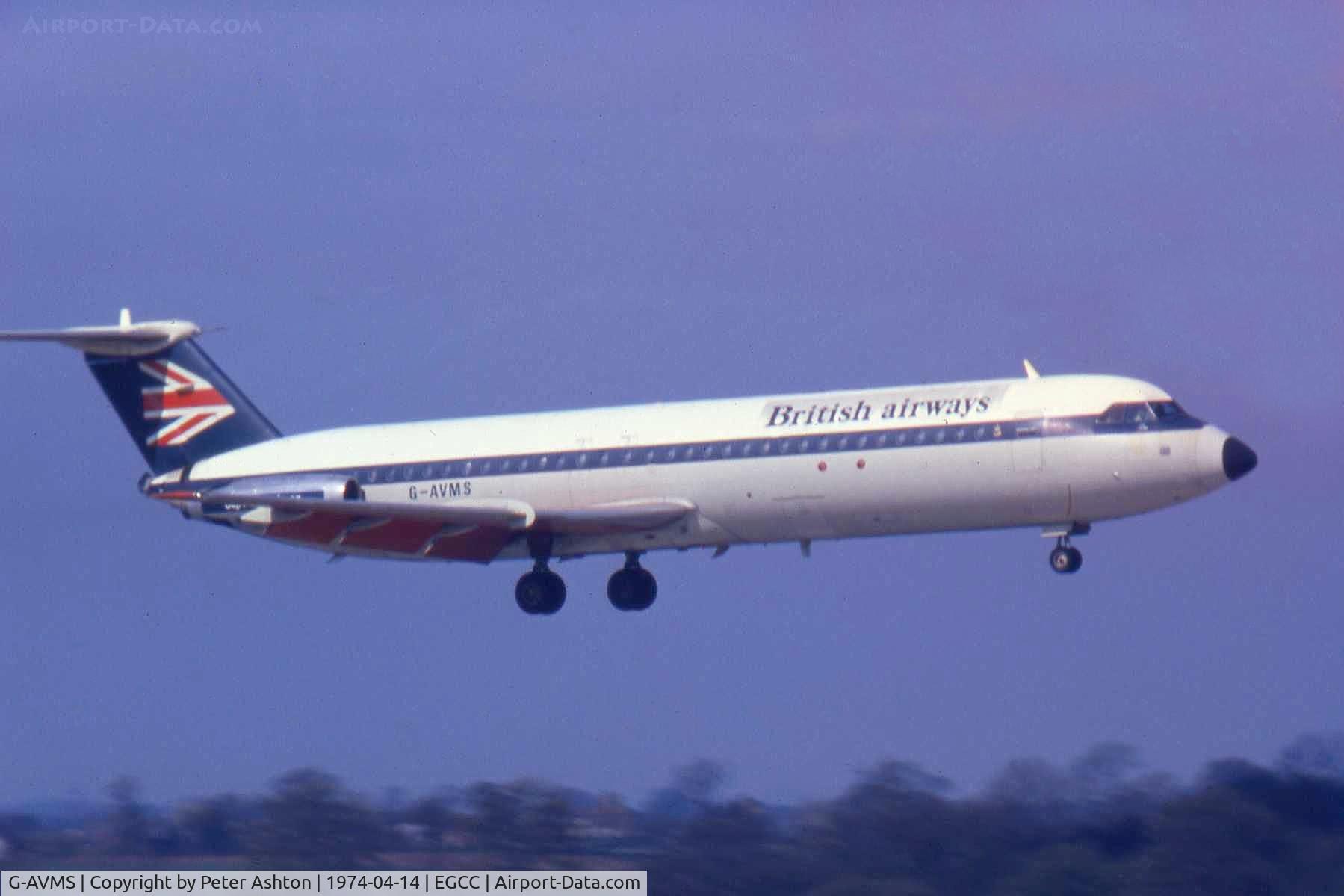 G-AVMS, 1968 BAC 111-510ED One-Eleven C/N BAC.146, British Airways
