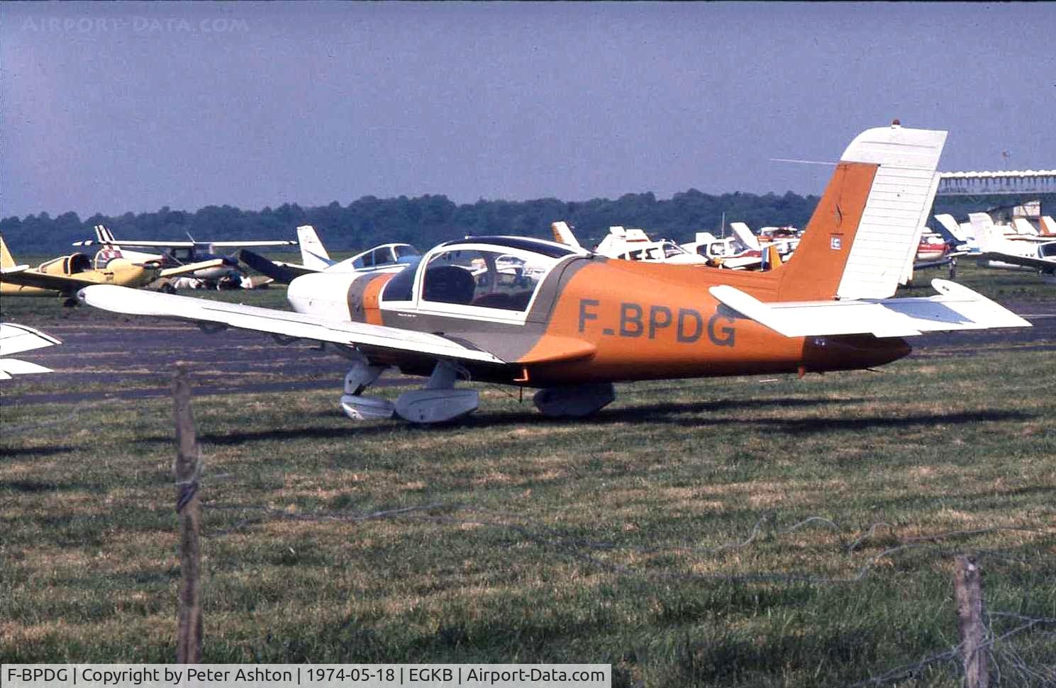 F-BPDG, 1974 Socata MS-892E 150 Rallye Commodore 150 C/N 12200, Rallye