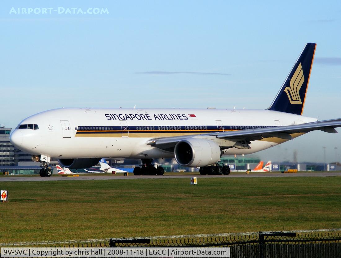 9V-SVC, 2001 Boeing 777-212/ER C/N 28526, Singapore Airlines