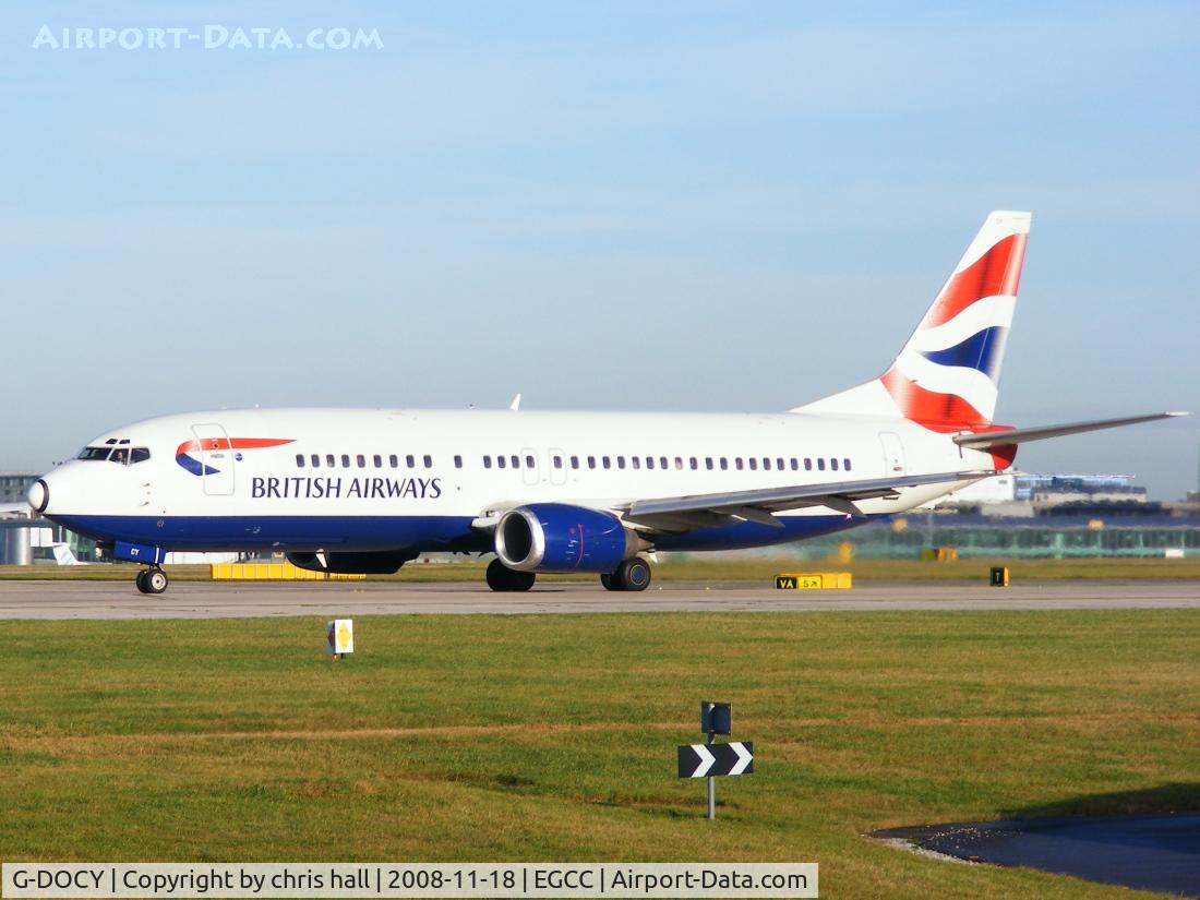 G-DOCY, 1993 Boeing 737-436 C/N 25844, British Airways