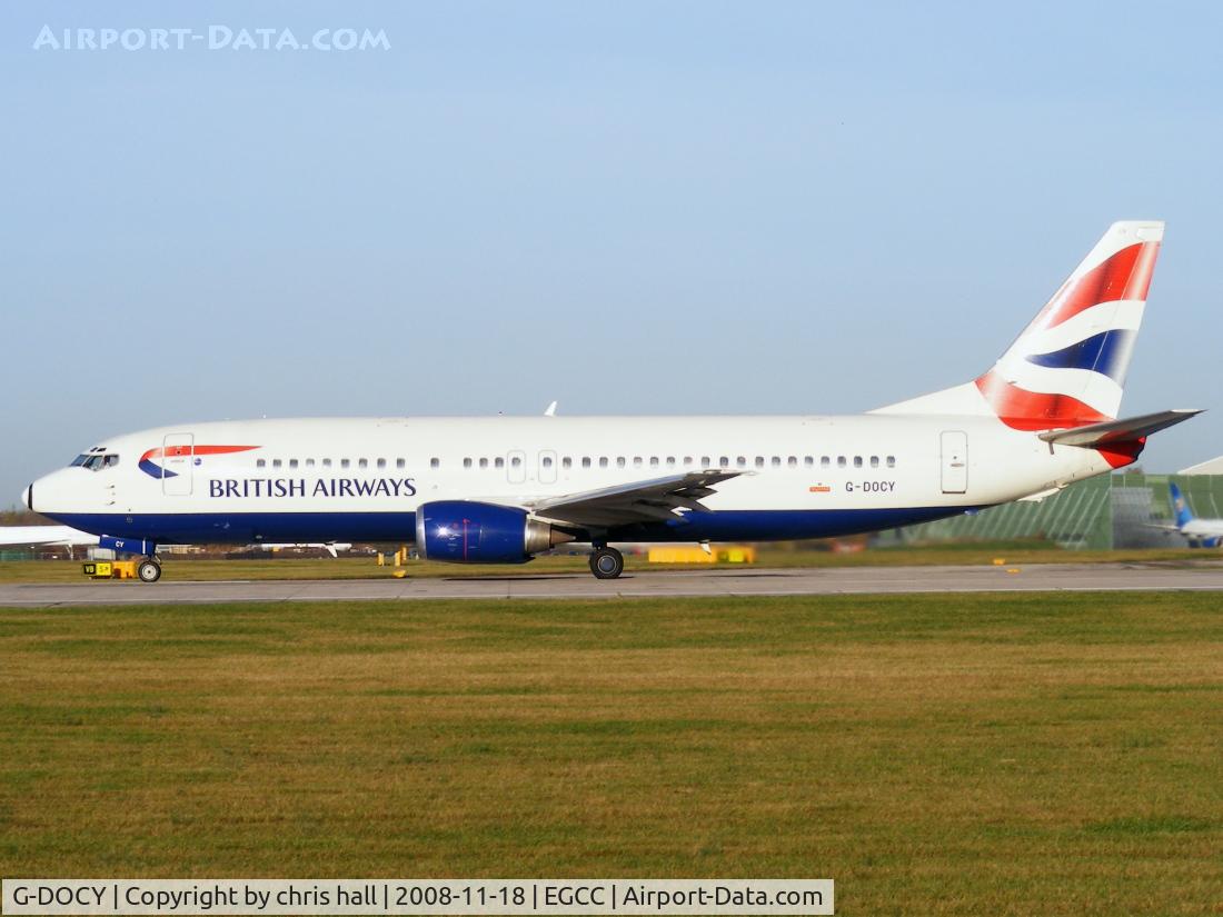 G-DOCY, 1993 Boeing 737-436 C/N 25844, British Airways