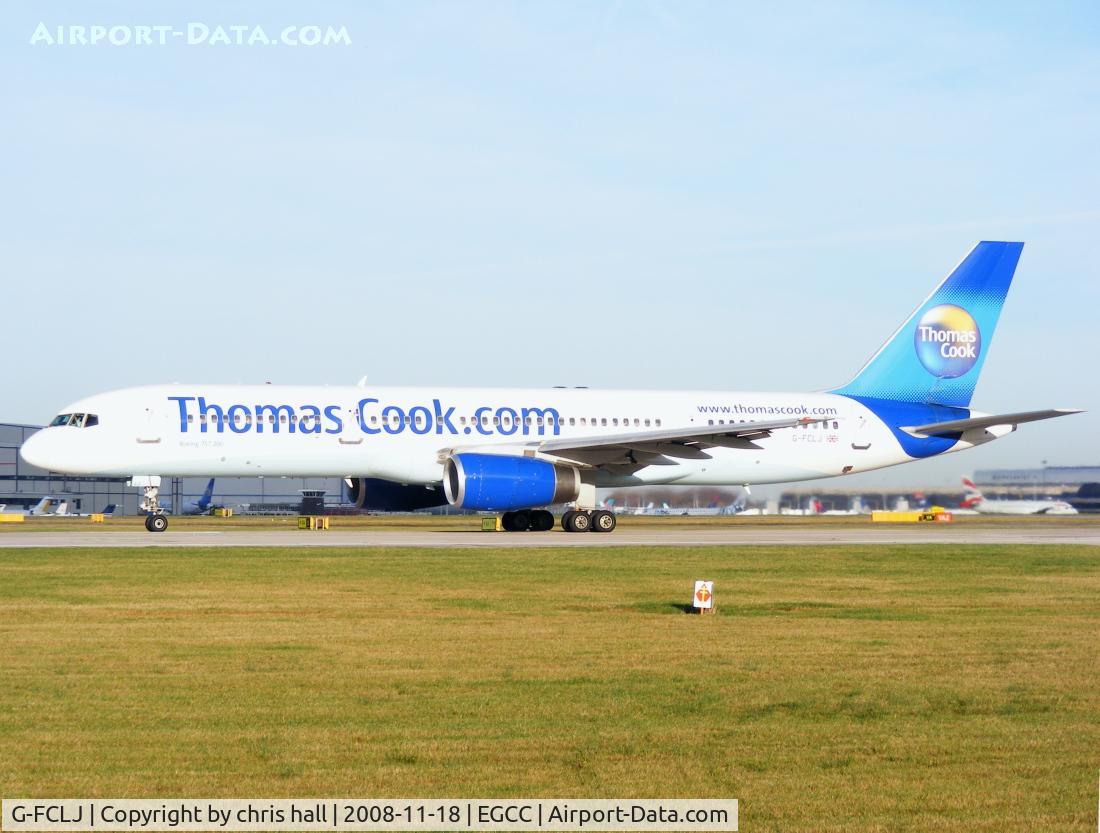 G-FCLJ, 1993 Boeing 757-2Y0 C/N 26160, Thomas Cook