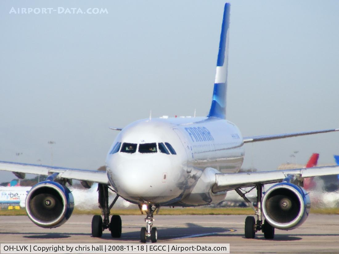 OH-LVK, 2004 Airbus A319-112 C/N 2124, Finnair