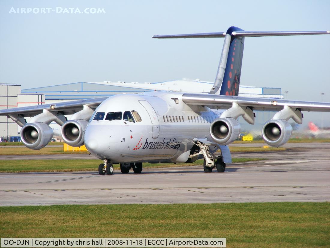 OO-DJN, 1995 British Aerospace Avro 146-RJ85 C/N E.2275, Brussels Airlines