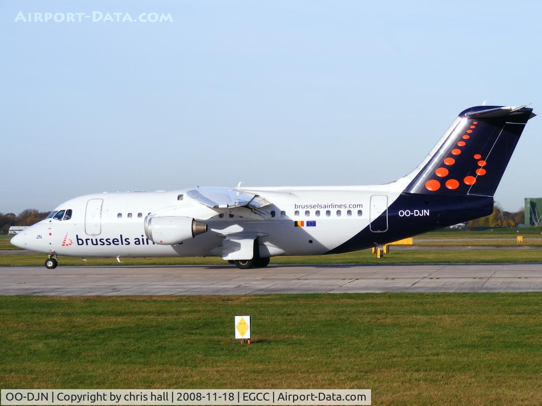 OO-DJN, 1995 British Aerospace Avro 146-RJ85 C/N E.2275, Brussels Airlines