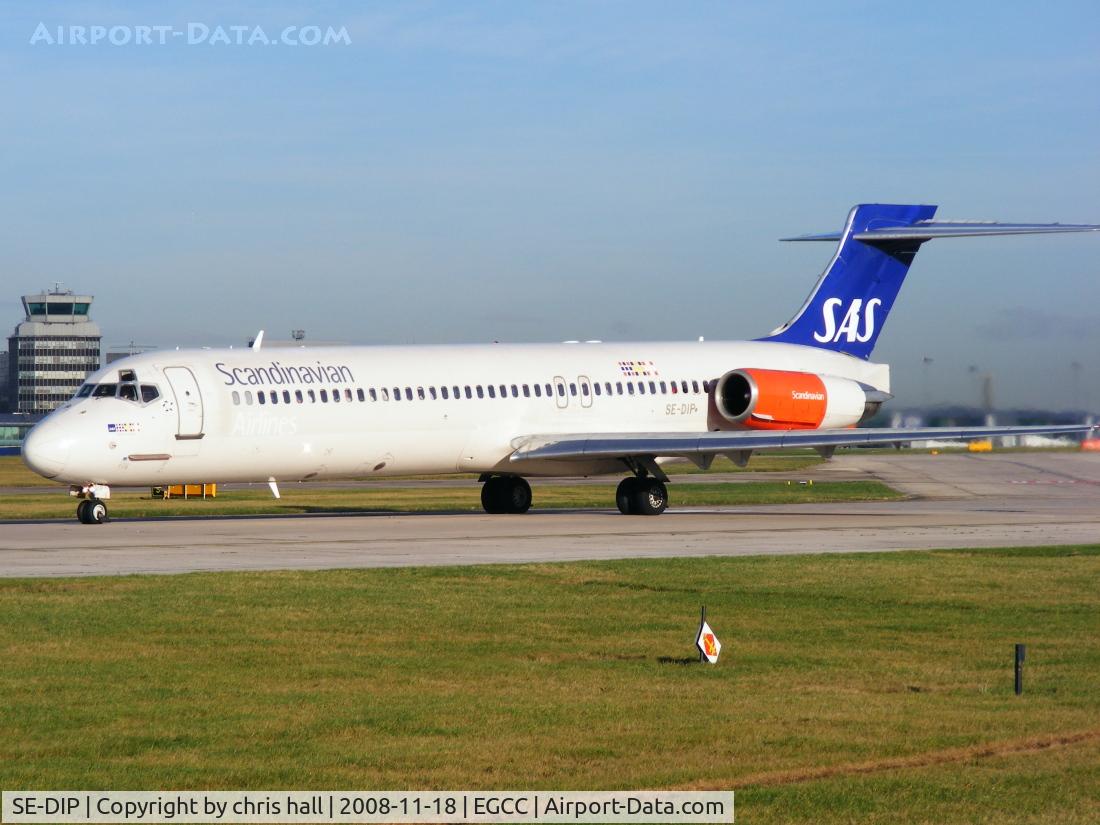 SE-DIP, 1991 McDonnell Douglas MD-87 (DC-9-87) C/N 53010, Scandinavian