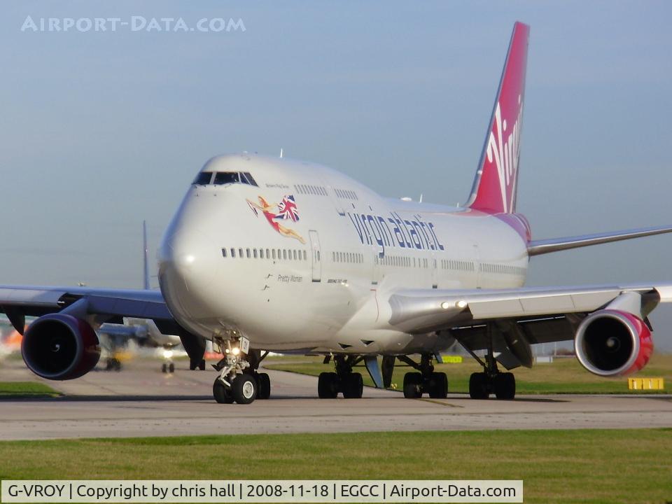 G-VROY, 2001 Boeing 747-443 C/N 32340, Virgin Atlantic