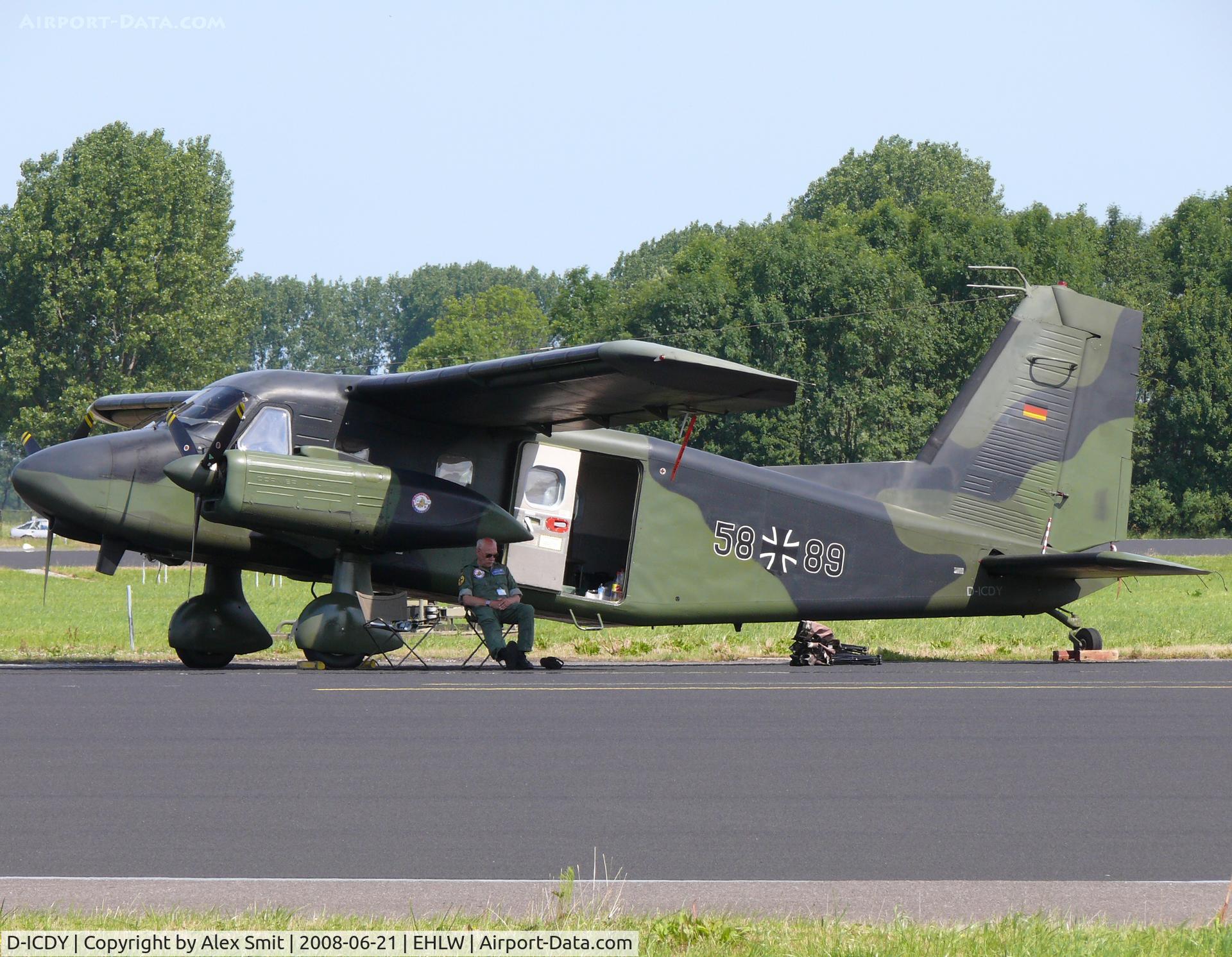 D-ICDY, Dornier Do-28D-2 Skyservant C/N 4164, Dornier Do28-D2 Skyservant D-ICDY painted as German Air Force 58#89