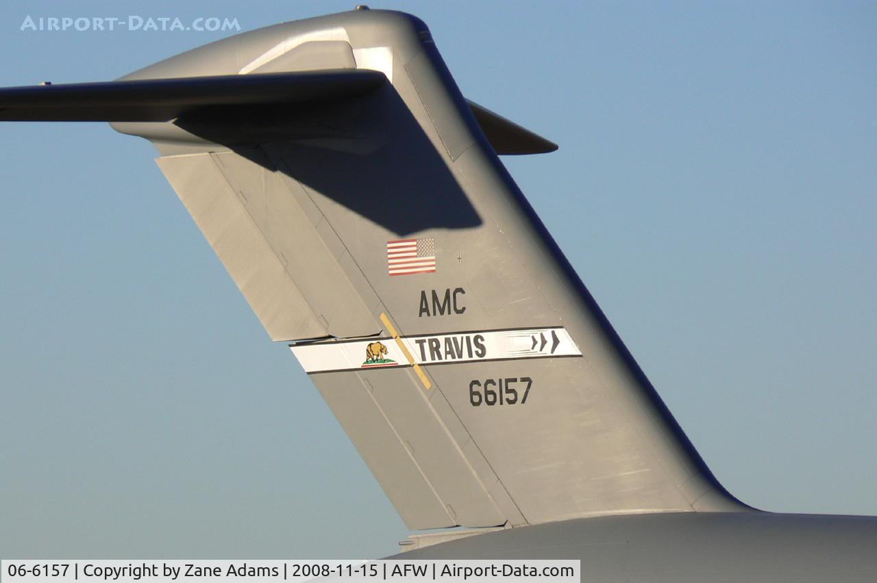 06-6157, 2006 Boeing C-17A Globemaster III C/N P-157, At Alliance - Fort Worth - USAF C-17A