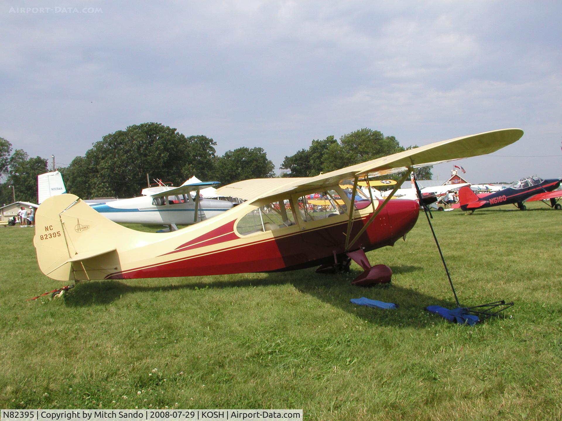 N82395, 1946 Aeronca 7AC Champion C/N 7AC-1028, EAA AirVenture 2008.
