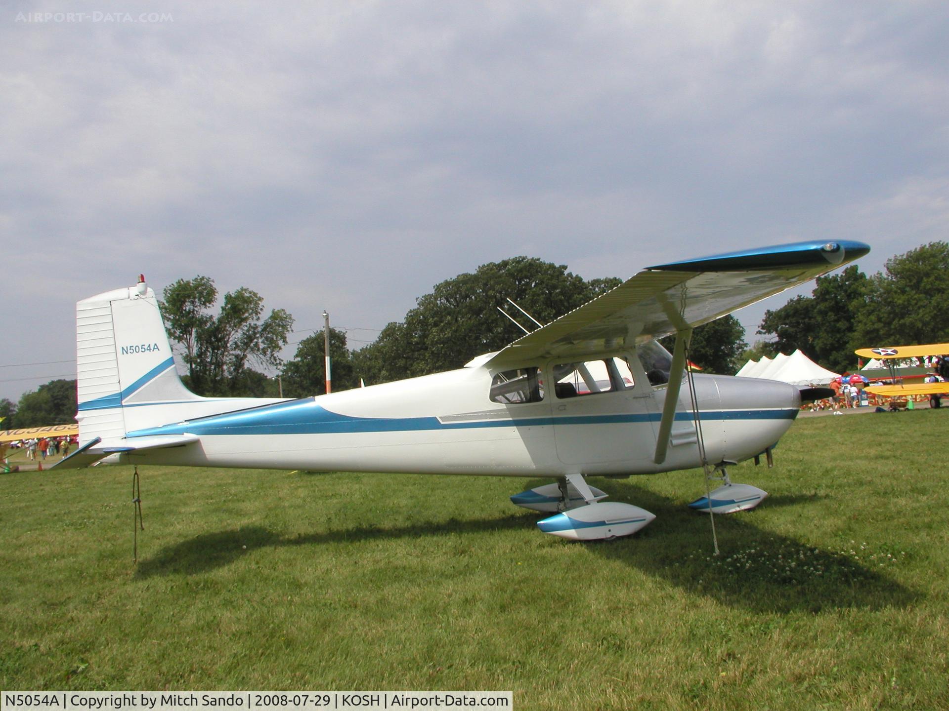 N5054A, 1955 Cessna 172 C/N 28054, EAA AirVenture 2008.