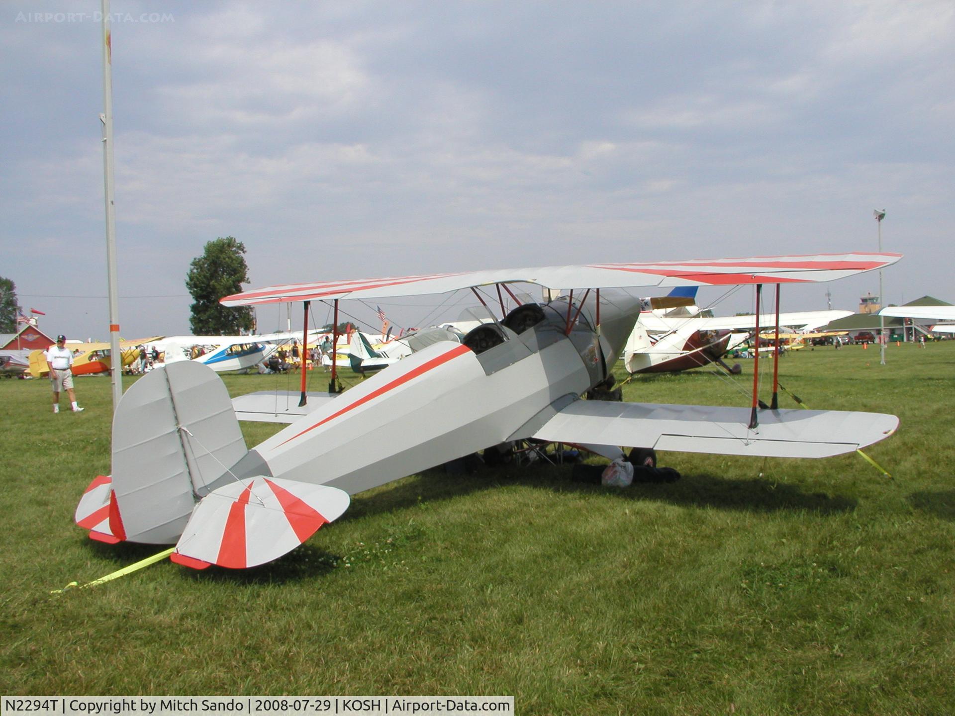 N2294T, 1954 CASA 1-131 Jungmann C/N E3B-460, EAA AirVenture 2008.