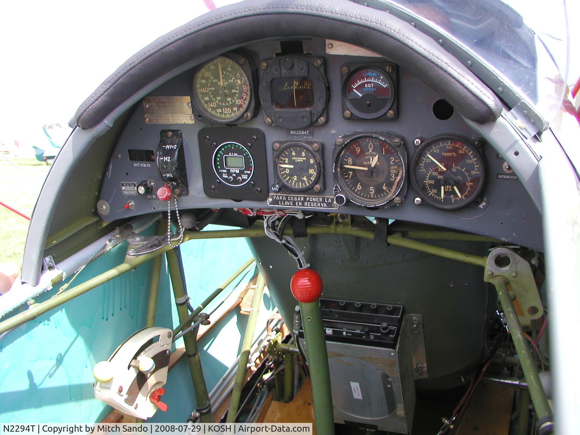 N2294T, 1954 CASA 1-131 Jungmann C/N E3B-460, EAA AirVenture 2008.