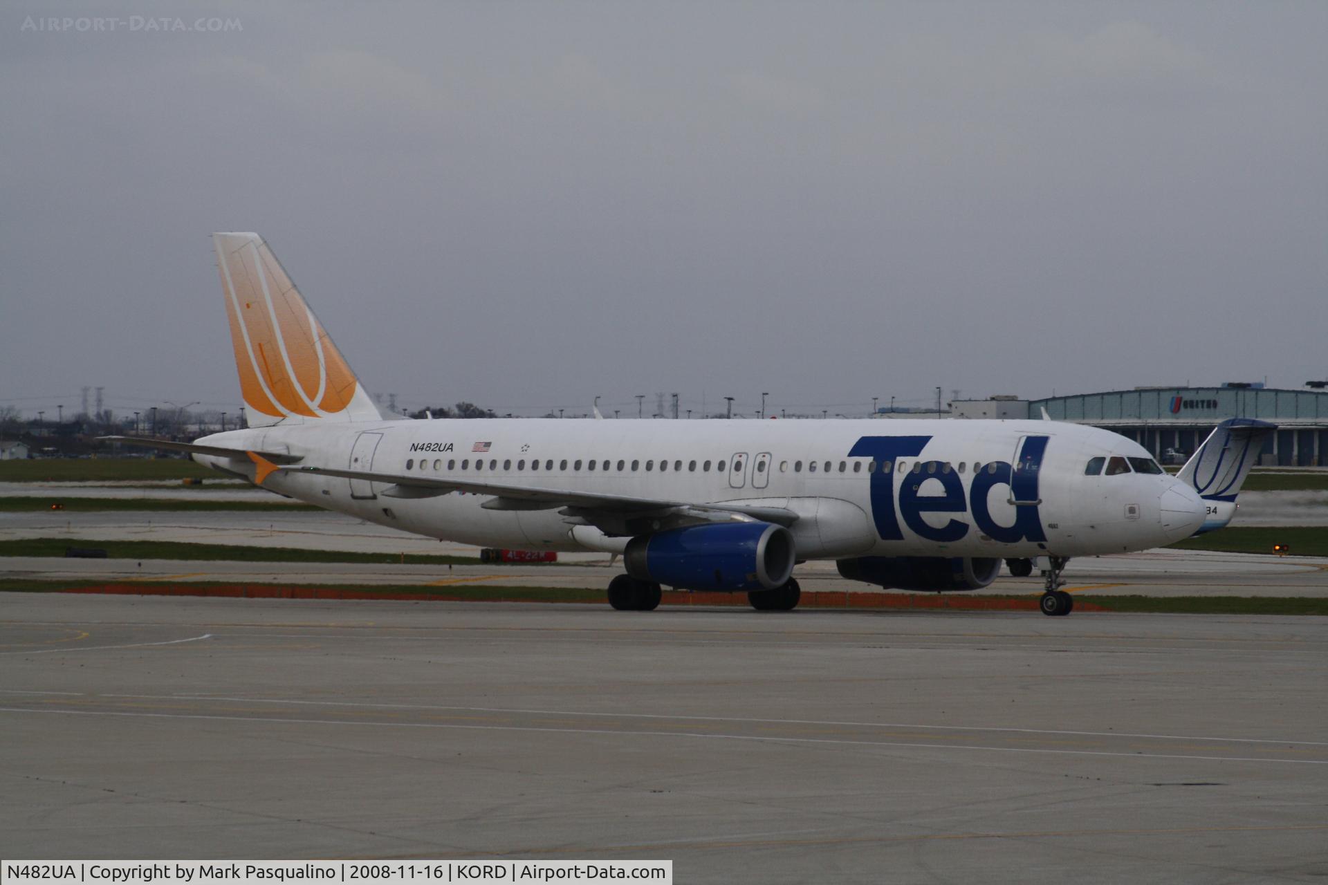 N482UA, 2001 Airbus A320-232 C/N 1584, Airbus A320