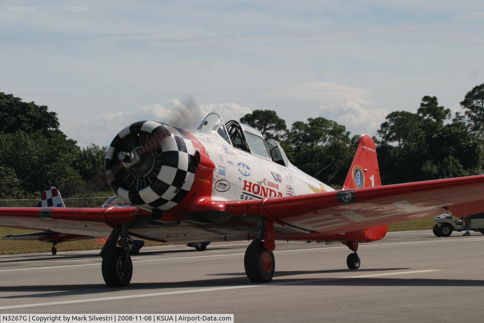 N3267G, 1943 North American SNJ-5 Texan C/N 88-15114, 2008 Stuart, FL Airshow