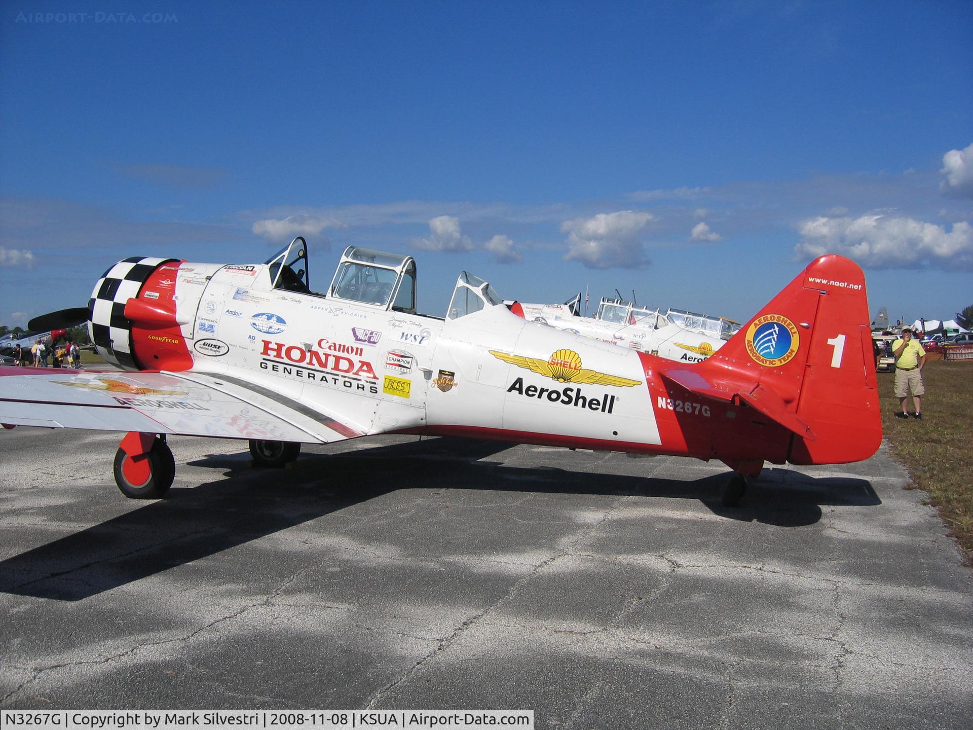 N3267G, 1943 North American SNJ-5 Texan C/N 88-15114, 2008 Stuart, FL Airshow