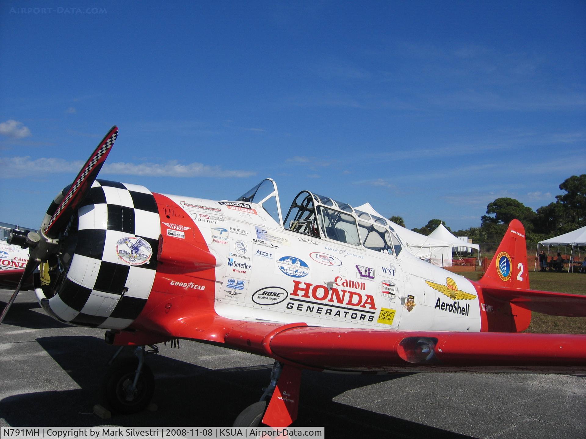 N791MH, 1951 North American T-6G Texan C/N 182-478, 2008 Stuart, FL Airshow