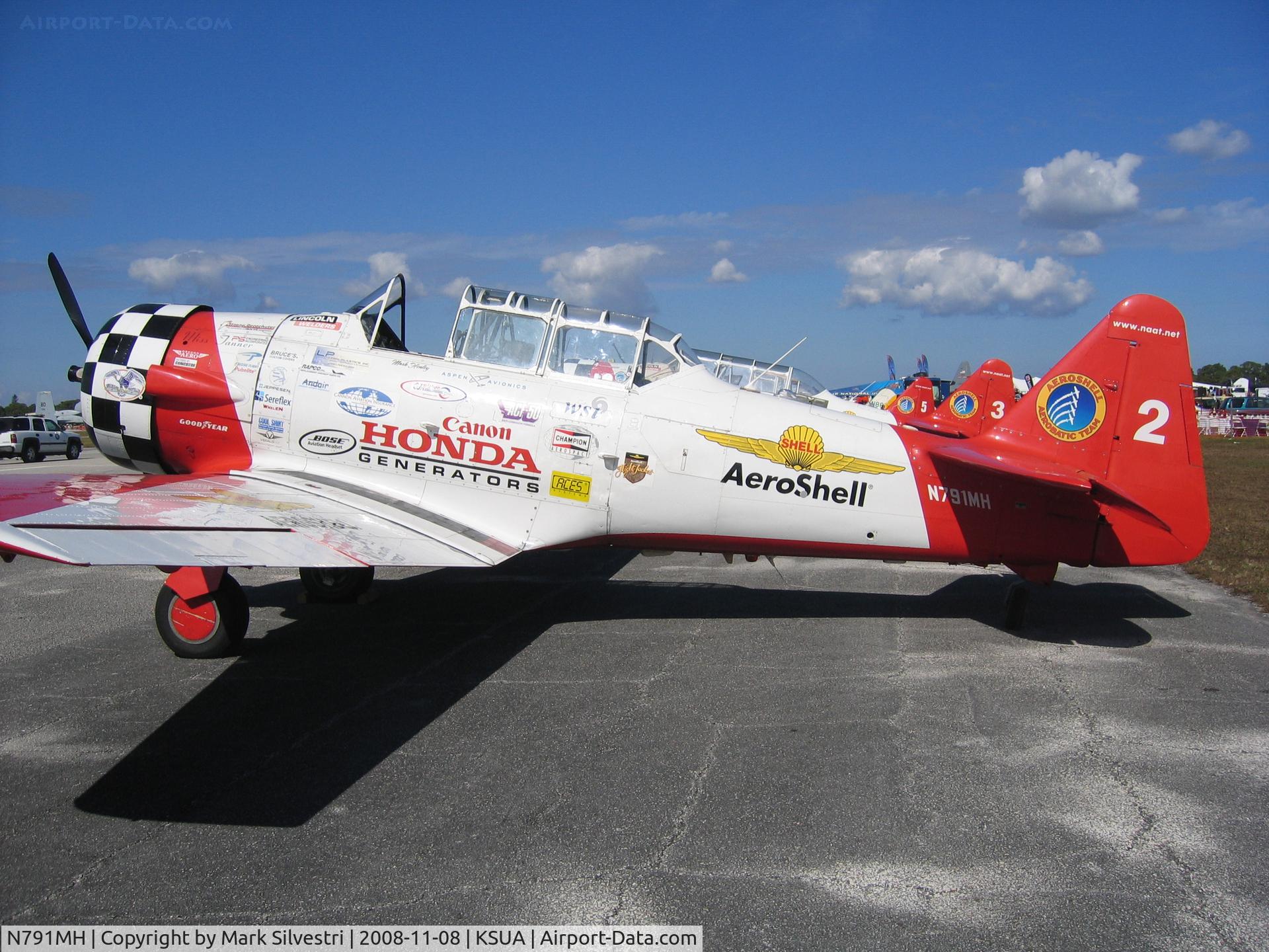 N791MH, 1951 North American T-6G Texan C/N 182-478, 2008 Stuart, FL Airshow