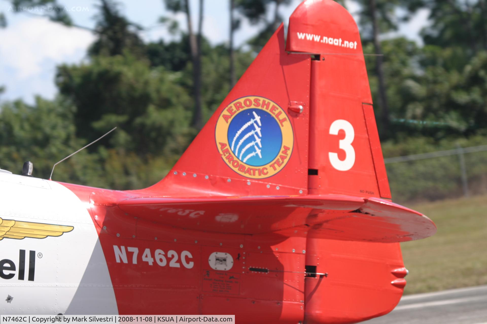 N7462C, North American AT-6B Texan C/N 121-43211, 2008 Stuart, FL Airshow