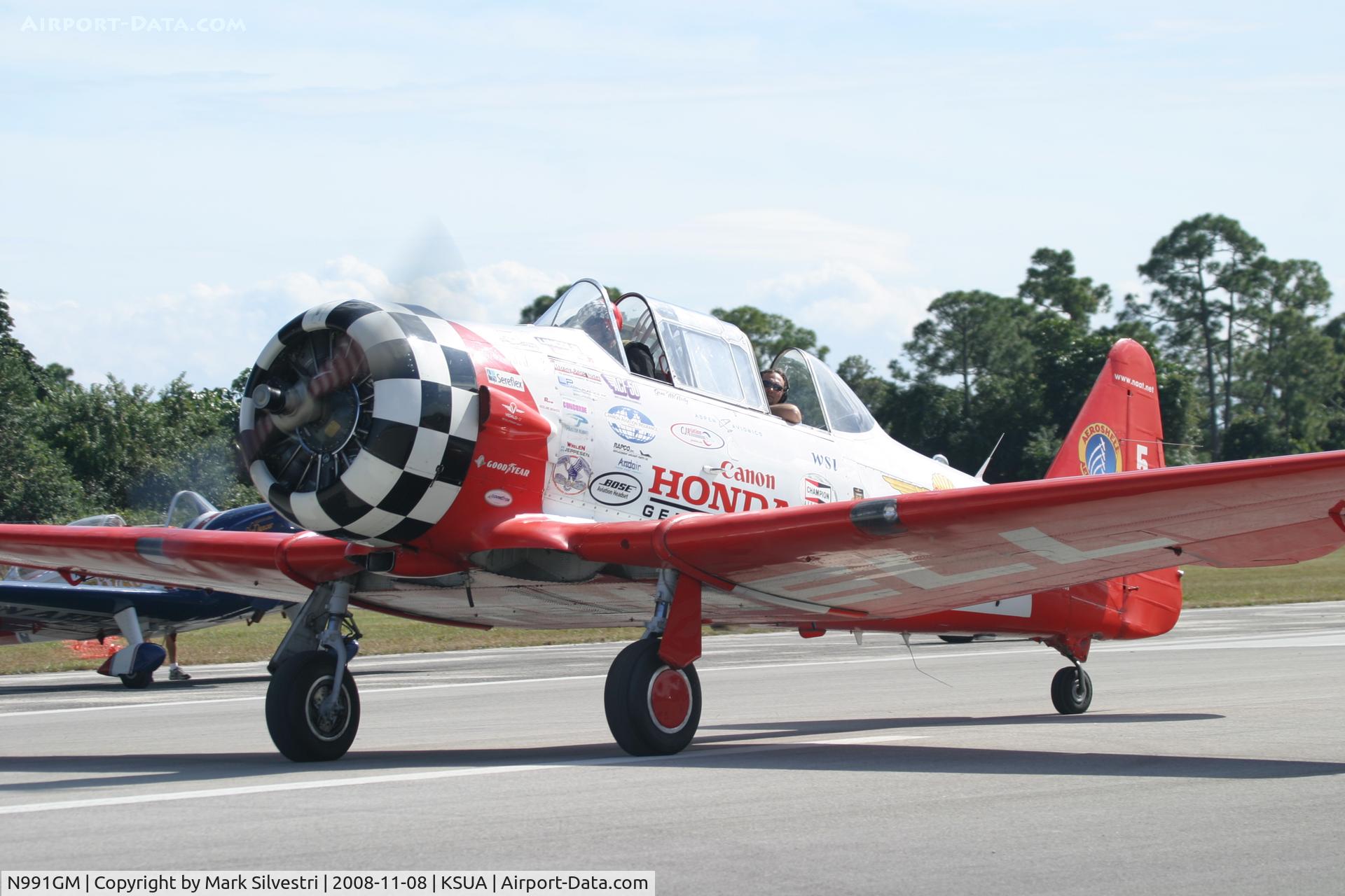 N991GM, 1941 North American AT-6C Texan C/N 88-17575, 2008 Stuart, FL Airshow