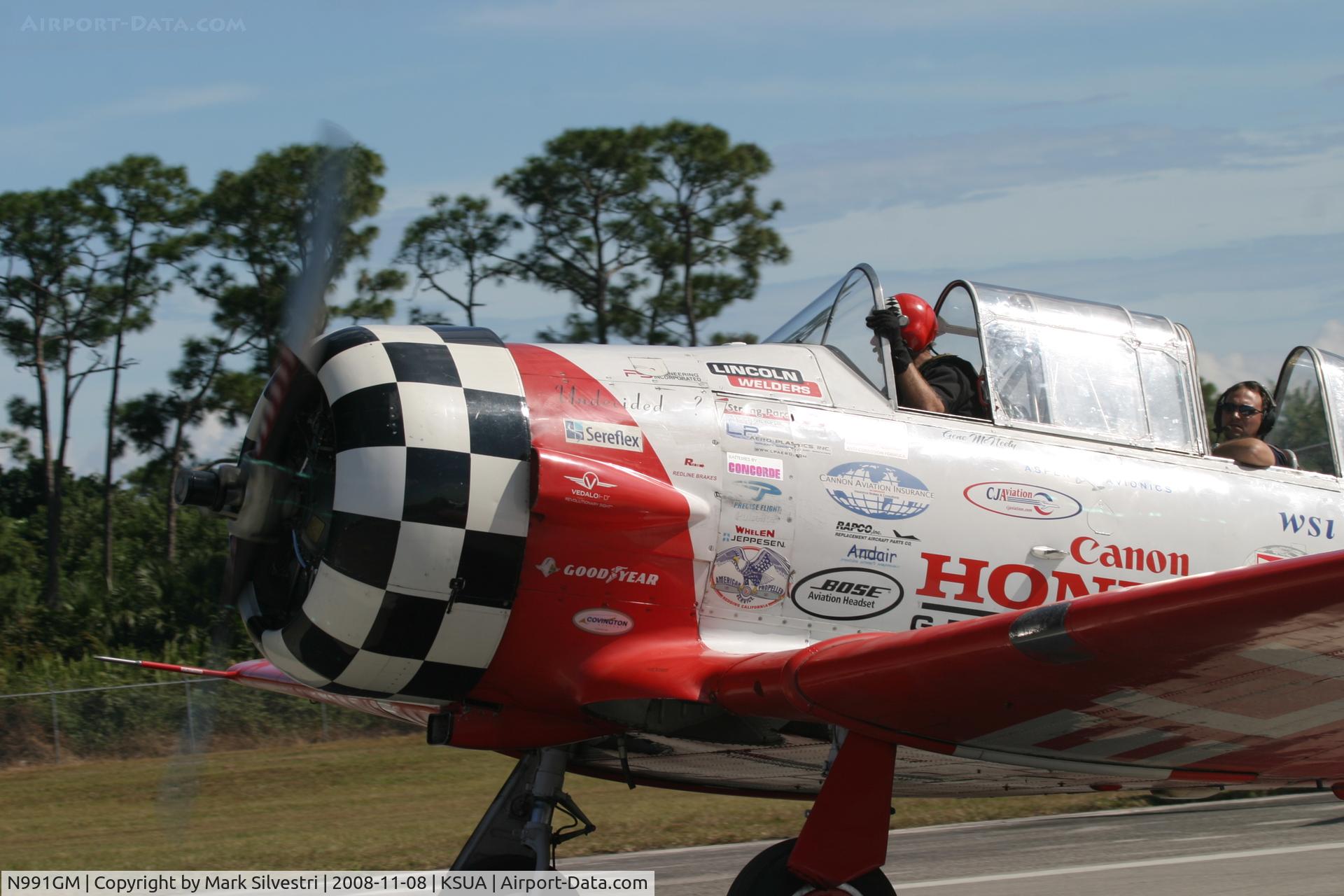 N991GM, 1941 North American AT-6C Texan C/N 88-17575, 2008 Stuart, FL Airshow