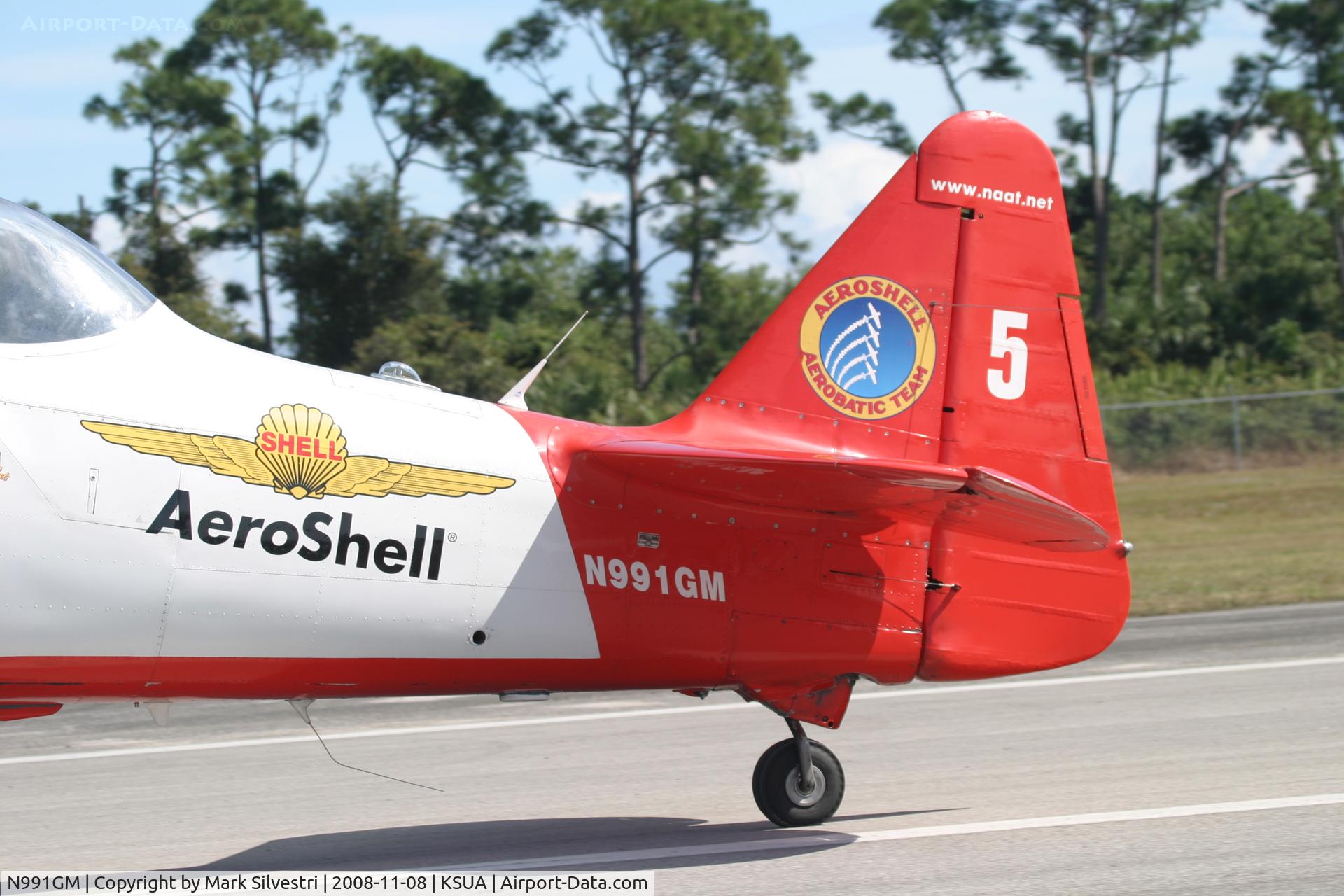 N991GM, 1941 North American AT-6C Texan C/N 88-17575, 2008 Stuart, FL Airshow