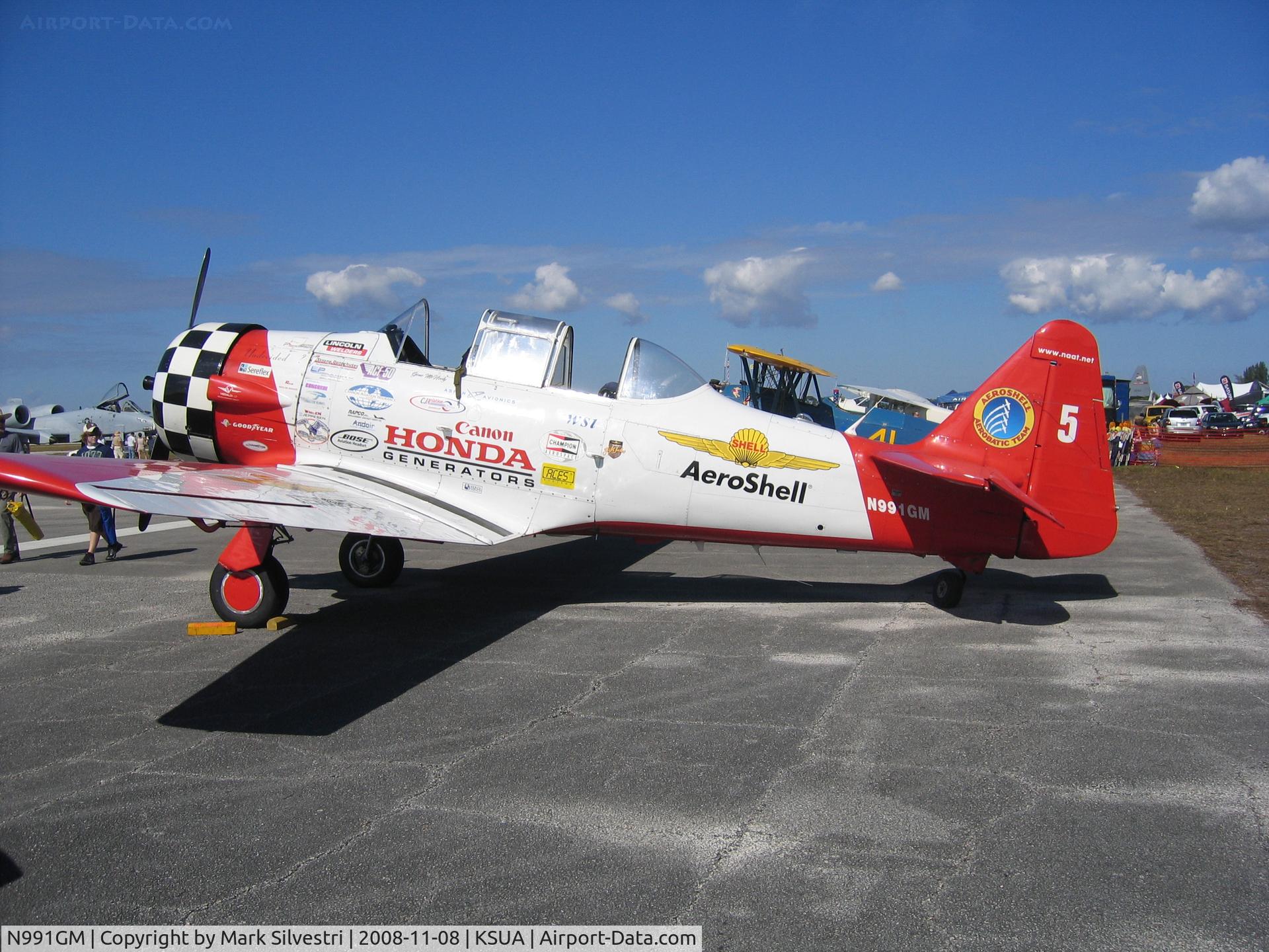 N991GM, 1941 North American AT-6C Texan C/N 88-17575, 2008 Stuart, FL Airshow