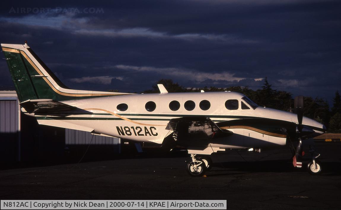 N812AC, 1966 Beech 65-A90 C/N LJ-123, and another