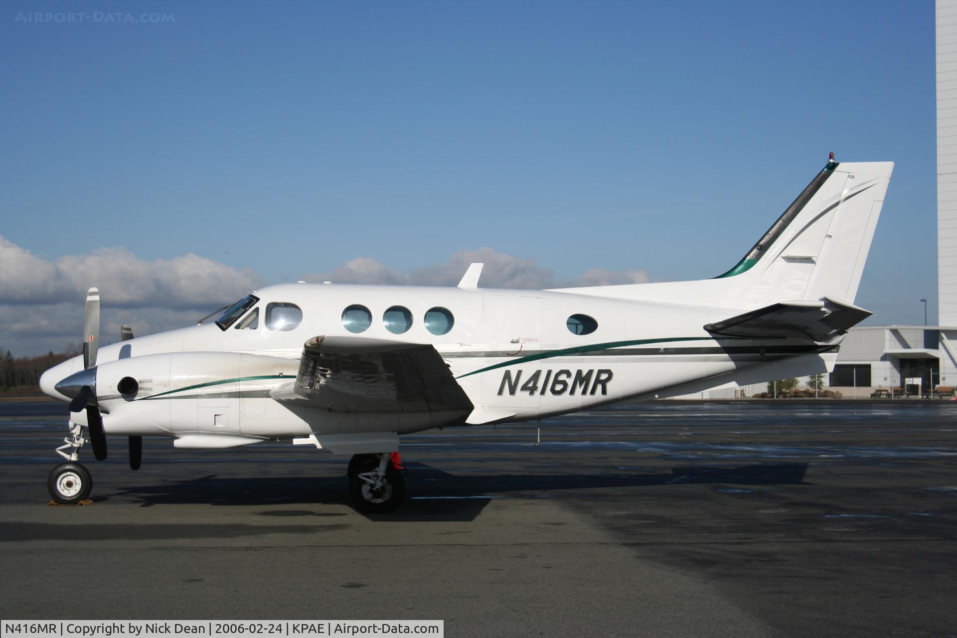 N416MR, 1967 Beech 65-A90 C/N LJ-267, a king Air