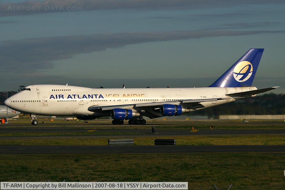 TF-ARM, 1980 Boeing 747-230BF C/N 22363, Fantastic light in the early morning