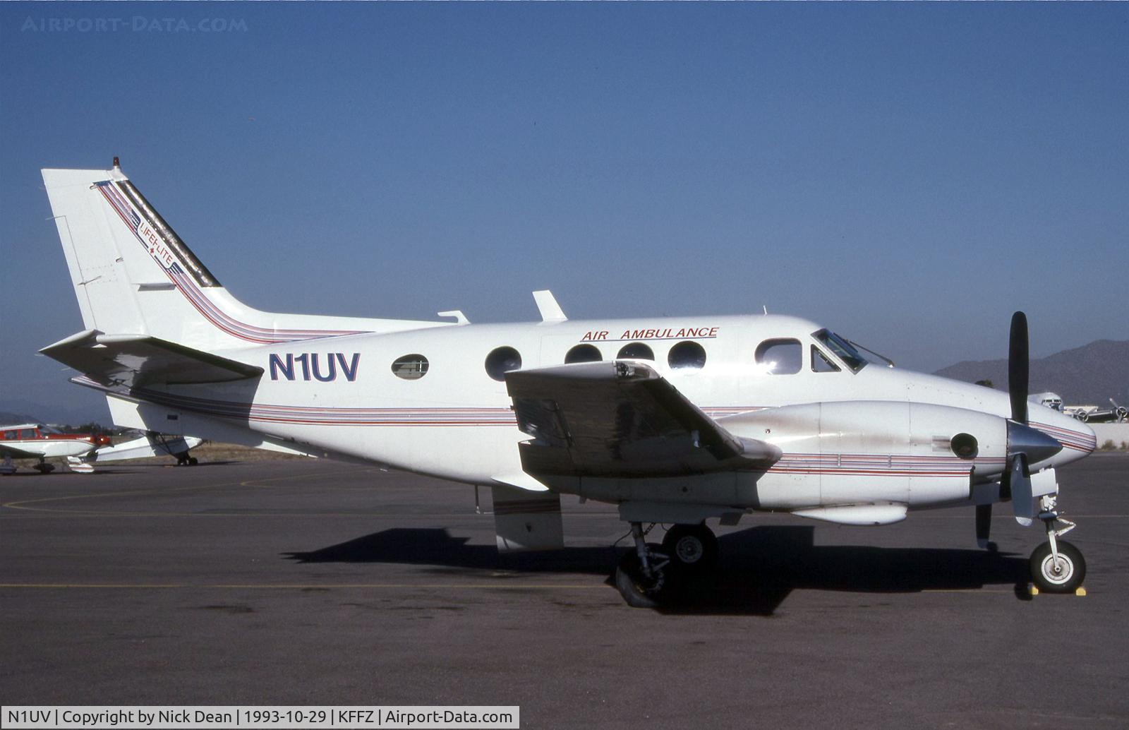 N1UV, 1971 Beech C90 King Air C/N LJ-511, This is a King Air with its door open