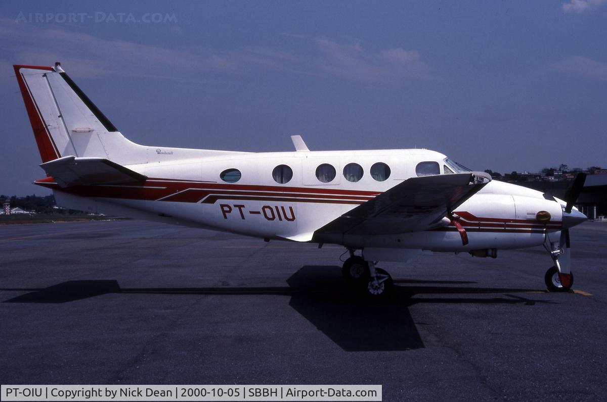 PT-OIU, 1971 Beech C90 King Air C/N LJ-515, This is a king air parked in South America
