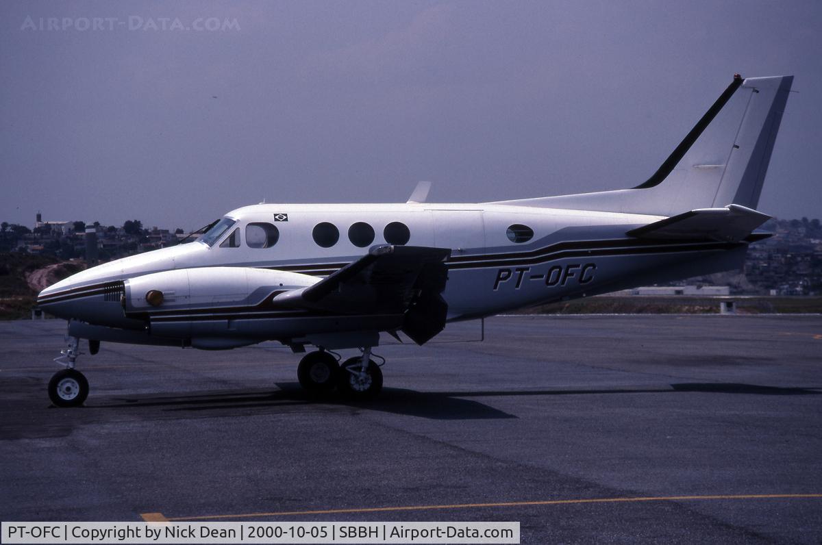 PT-OFC, 1972 Beech C90 King Air C/N LJ-534, a bad shot of a King Air which has no props