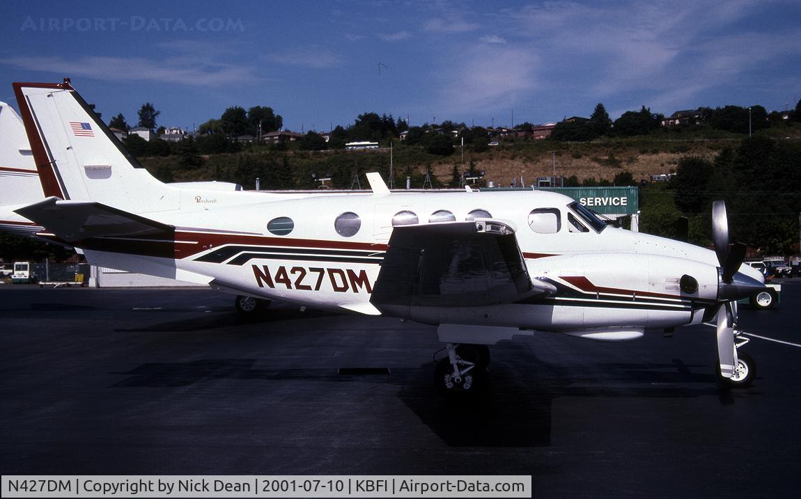 N427DM, 1979 Beech C90 King Air C/N LJ-804, This is a King Air
