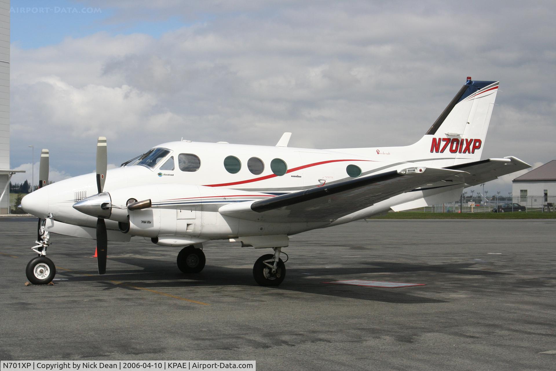 N701XP, 1979 Beech C90 King Air C/N LJ-826, KPAE